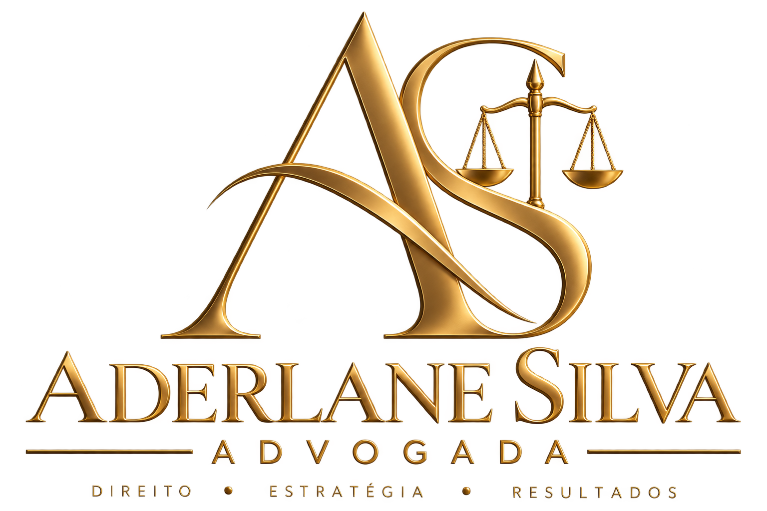Marca Aderlane Silva Advogada — Direito, Estratégia, Resultados